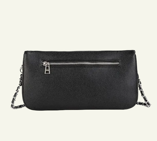 Zadig & Voltaire Rock Leather Clutch Bag
